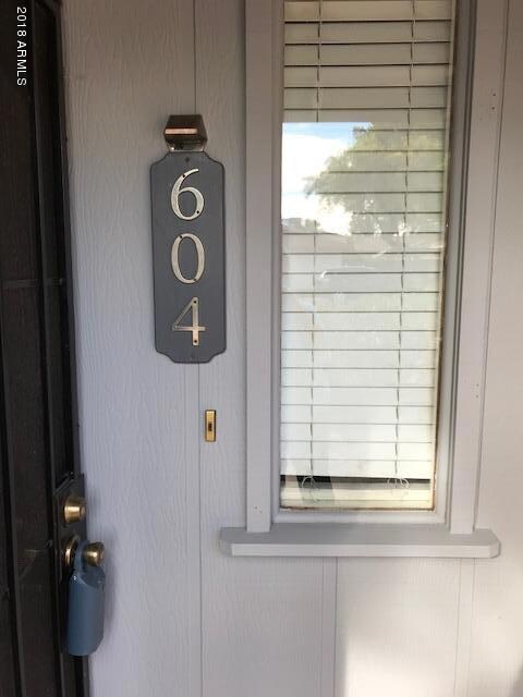 House Number by the door