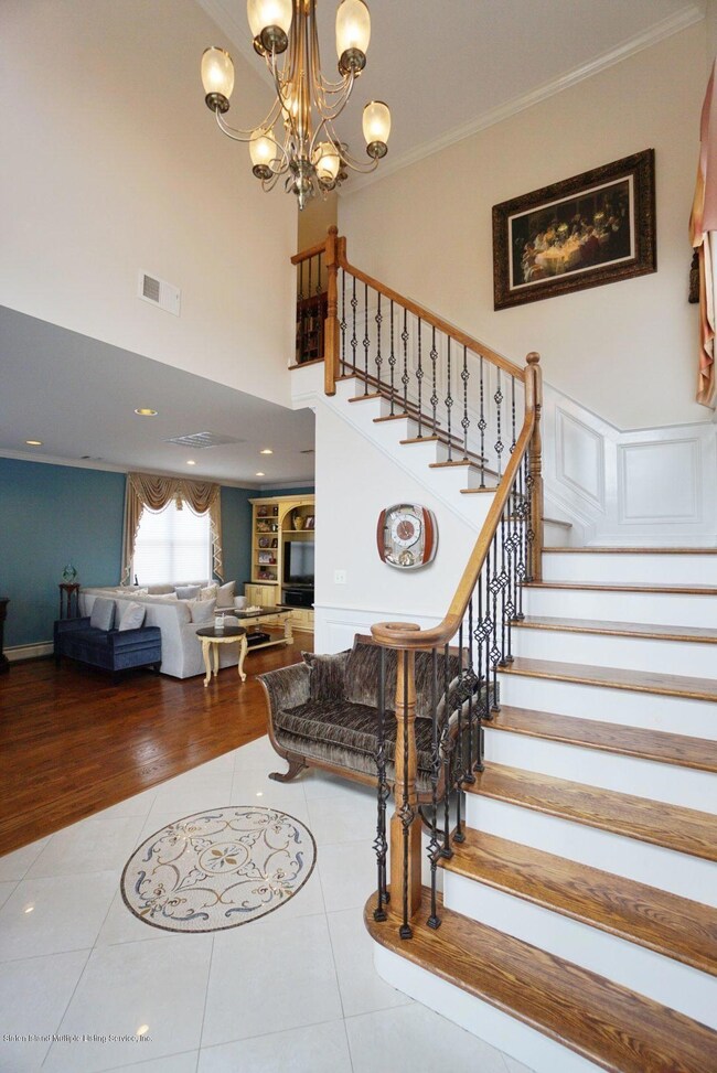 ENTRY FOYER WITH STAIRS