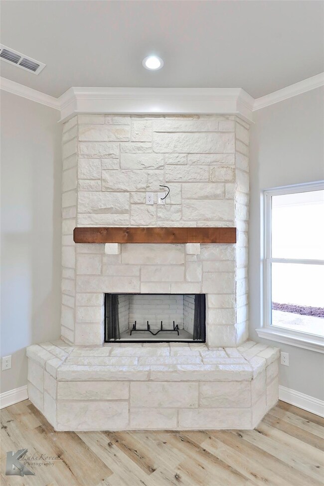 Wood Burning Fire place