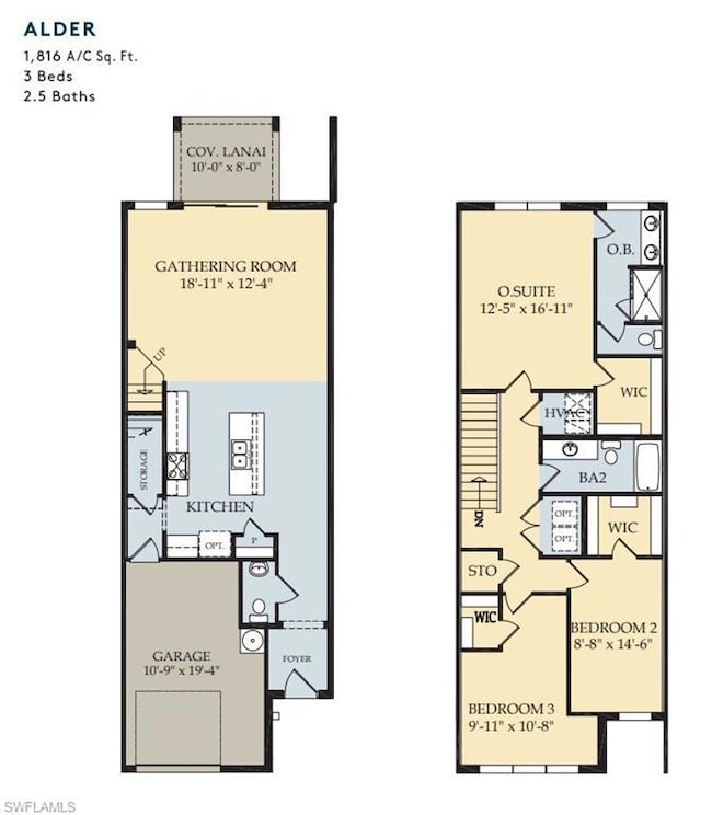 Alder Floor Plan