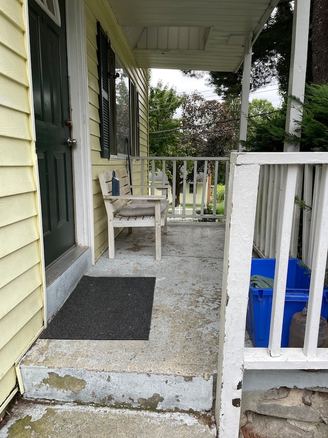 Charming front porch
