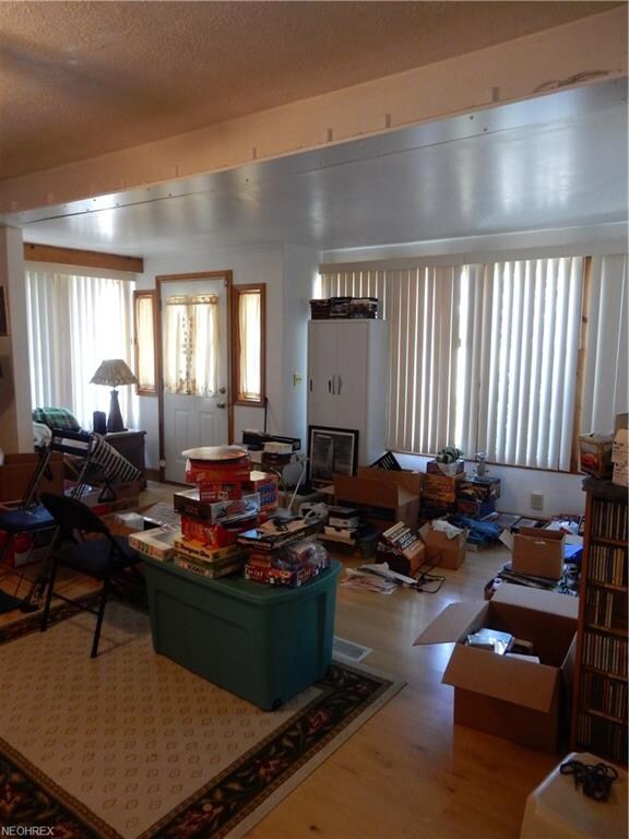 The living room is massive. A great place for fami