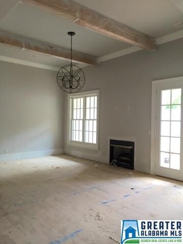 Cedar beams, stain color can be chosen by Buyer.