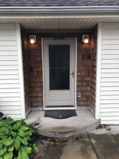 Covered front entry