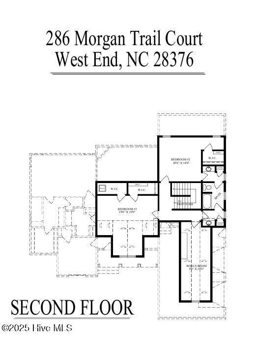 Floor plan - upstairs