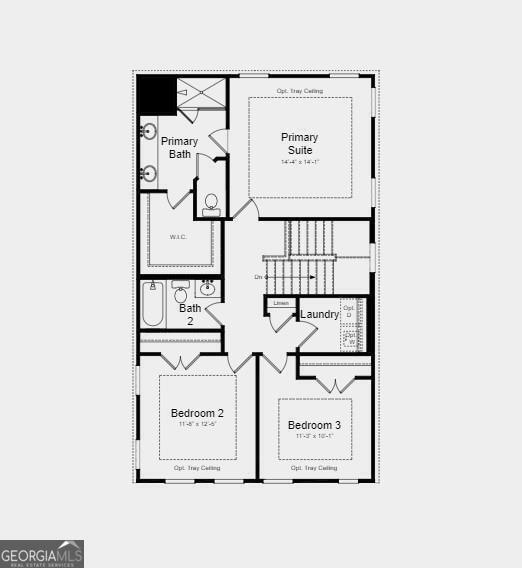 Upper Level Floor Plan