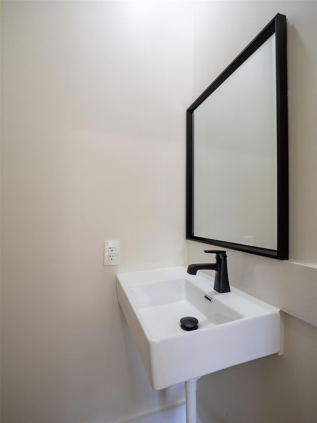 Bathroom with a sink