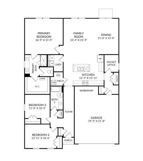 Easton first floor