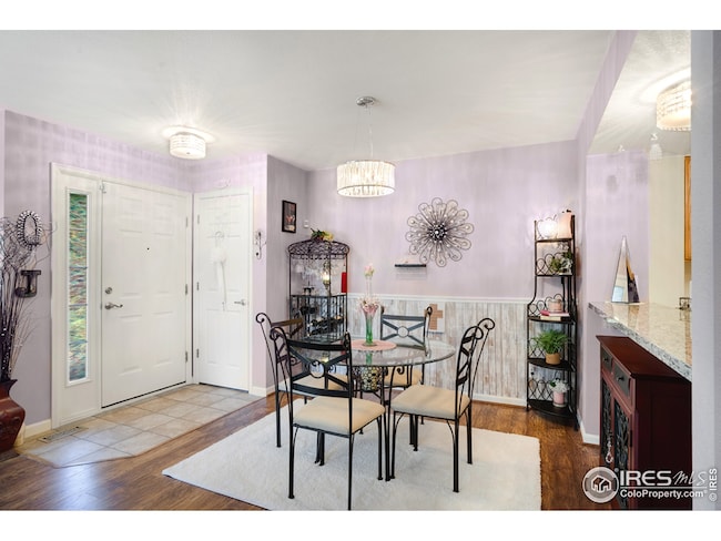 Entry into the Dining Area