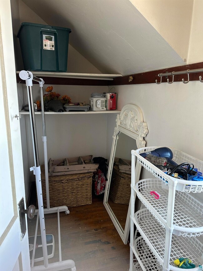 Between bathroom and balcony