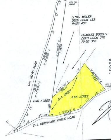 0 Hurricane Creek Road Plat Map - 3.65 Acres+/-