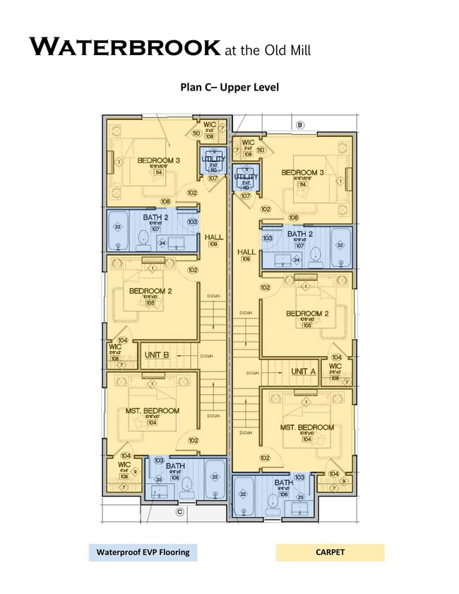 C plan Upper Level-1