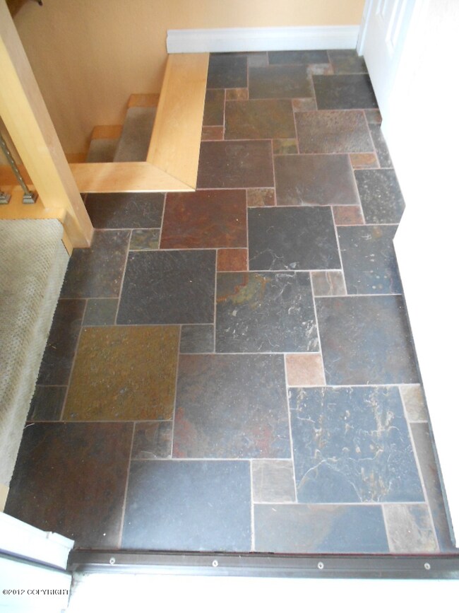 Tile in Front Entry