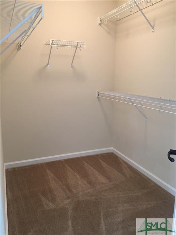 Plenty of space in your new walk in closet!