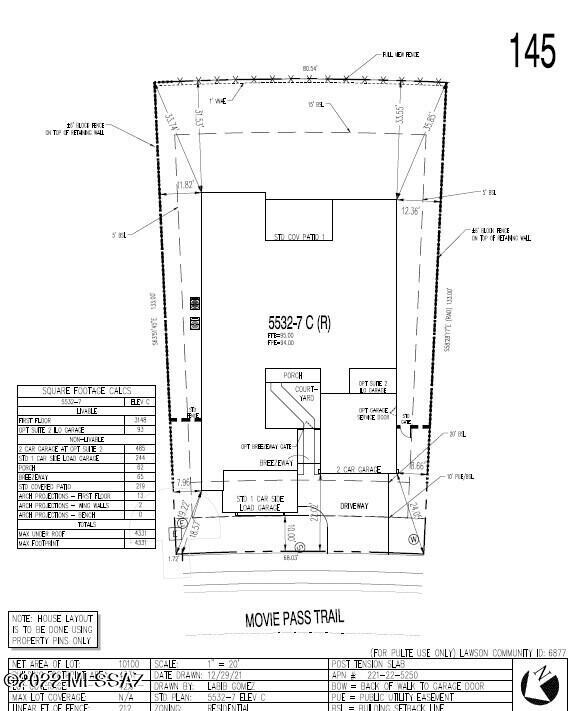 Plot Plan