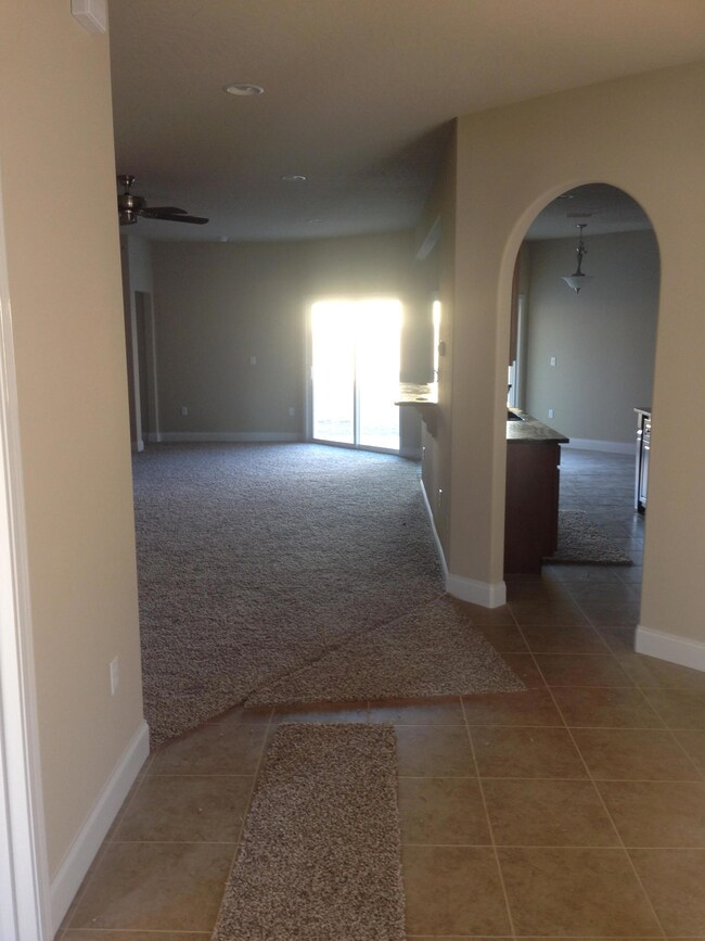 View into family room