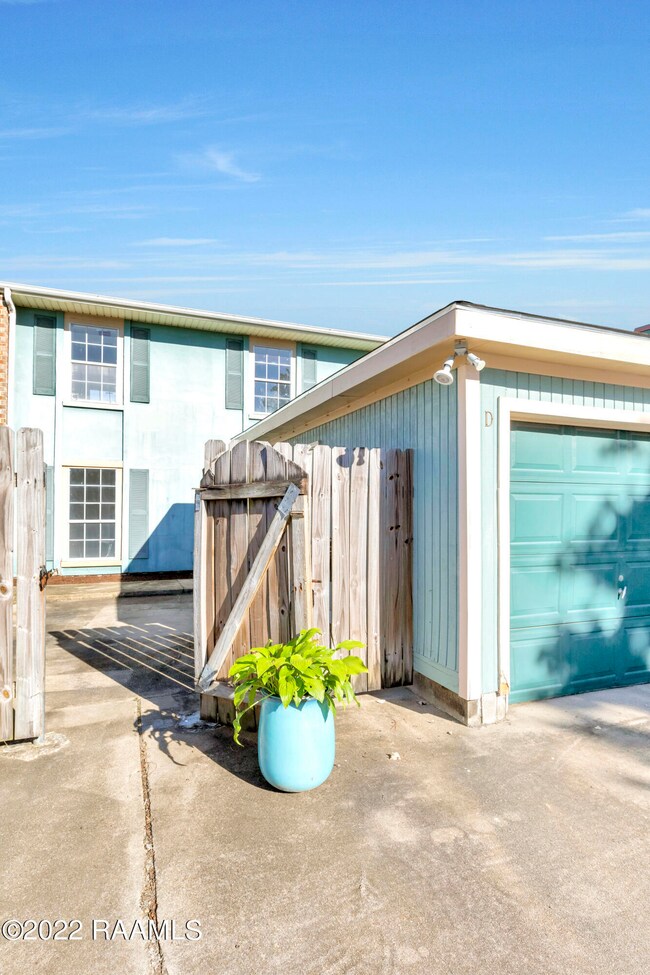 Garage and Patio Entrance