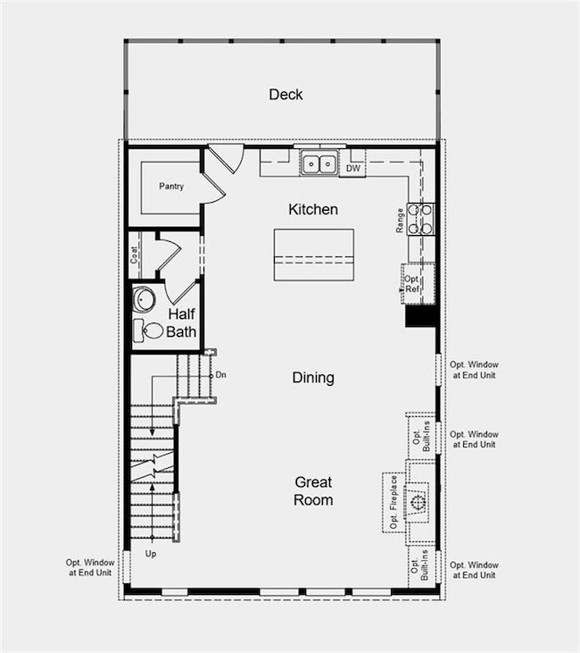 Main Level Floor Plan