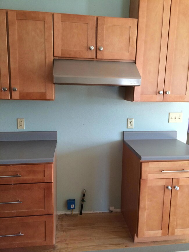 space for gas range