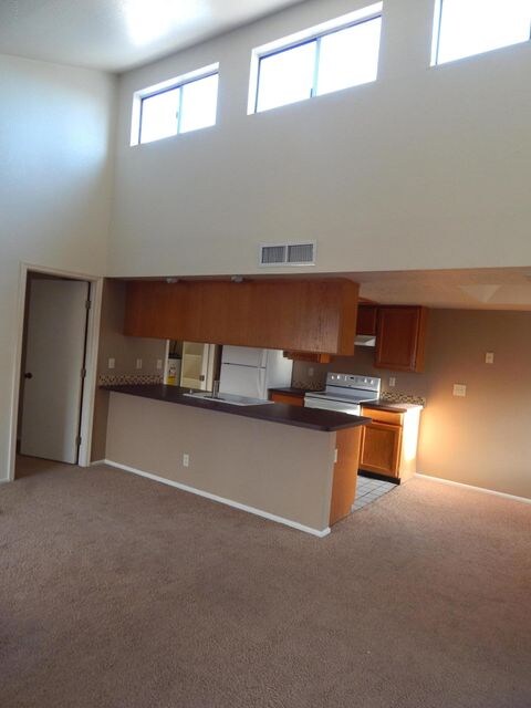 High Ceilings in Living Room