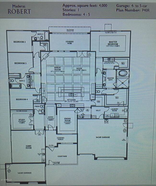 floor plan lot 4