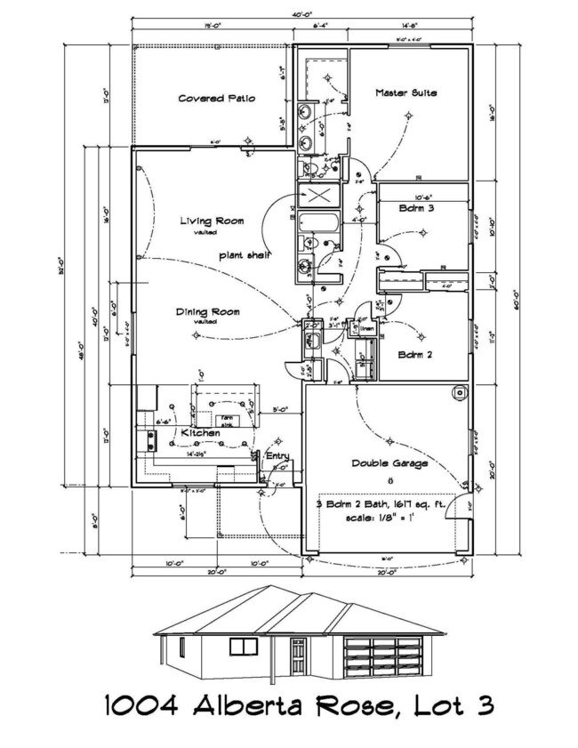 Lot 3 three bed two bath