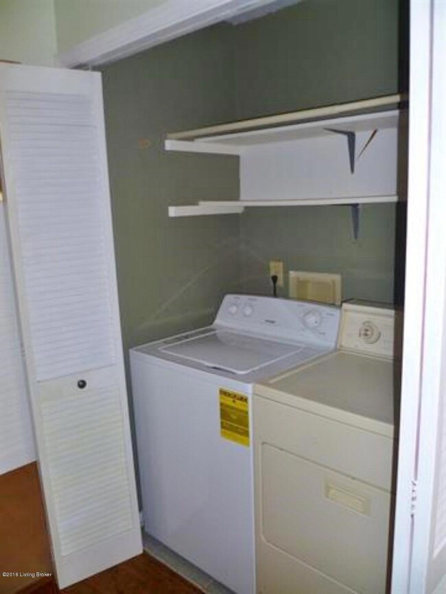 Laundry Closet-Off Kitchen