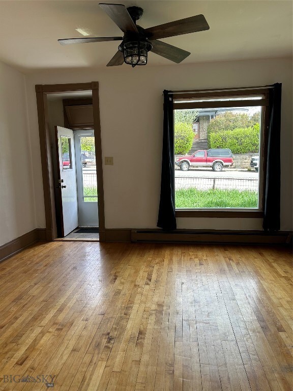 Living room looking toward Street