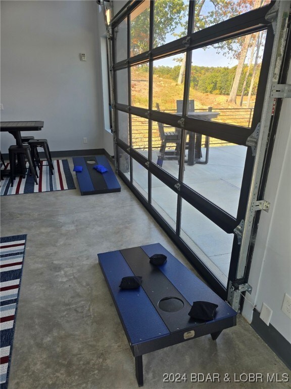 Clubhouse looking out to pool