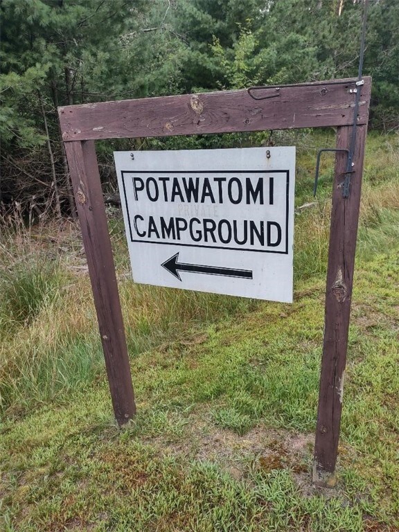 Signage on corner of intersection