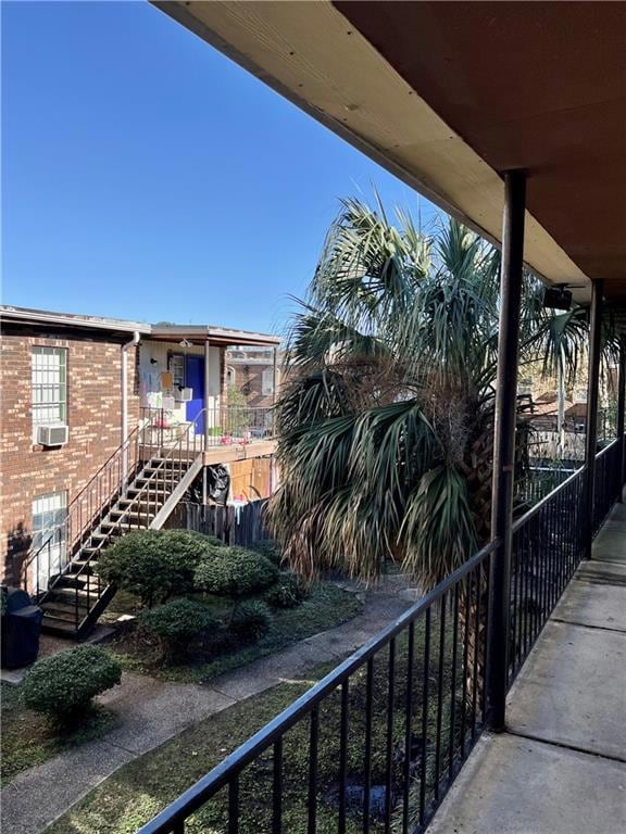 2nd Floor balcony/corridor