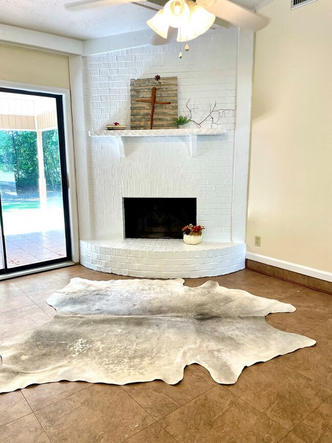 Painted Fireplace for looks
