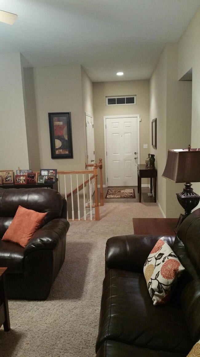 Living - view of entry
