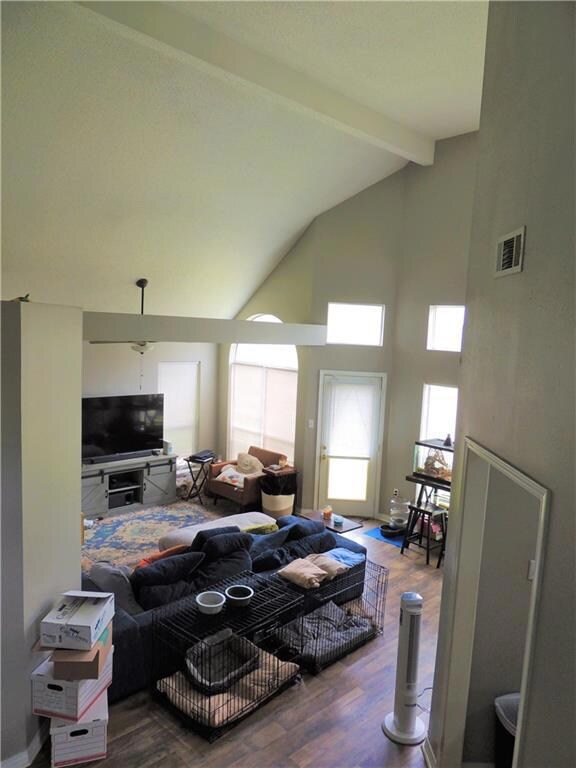 View of Living Room from Foyer