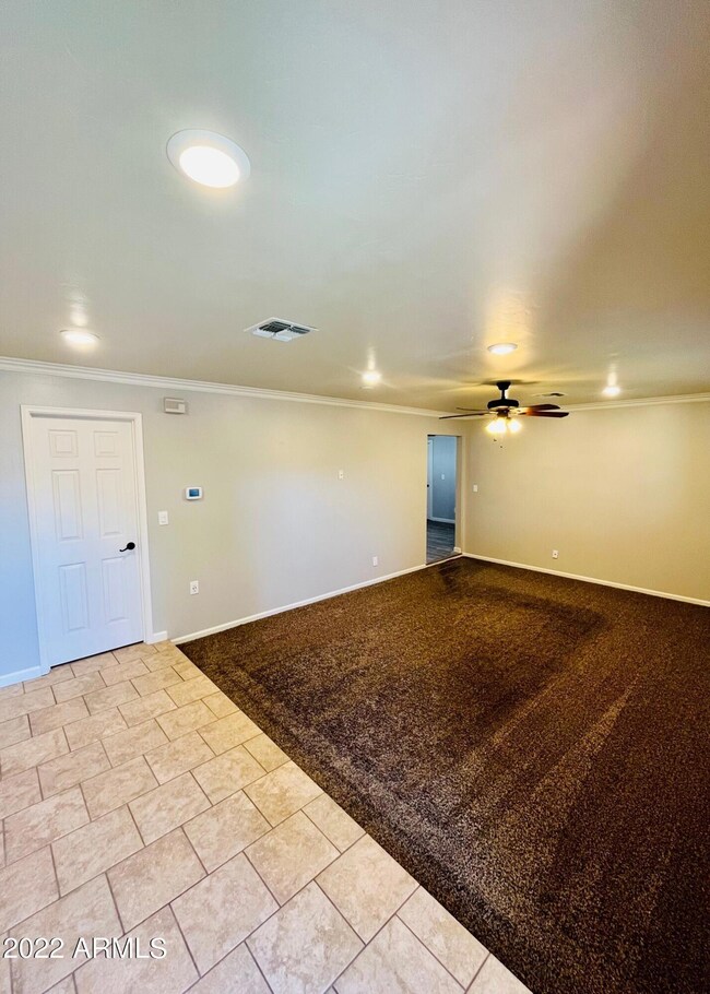 Front Entry and Living Room