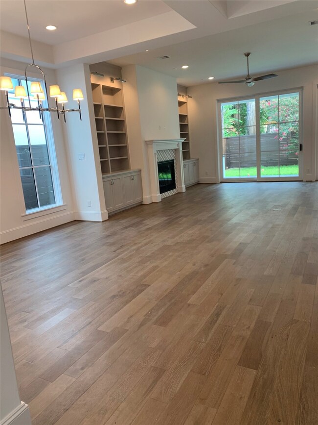 Open concept first floor with continuous flow betw