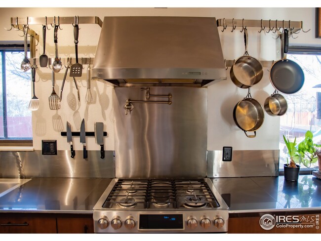 Stainless Steel and Gas Range