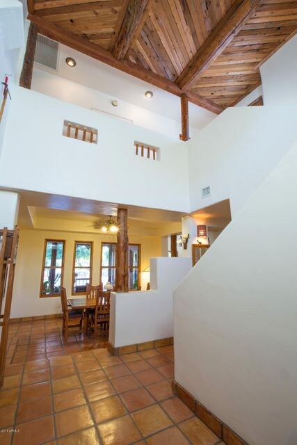Stately Entrance with Soaring Ceilings