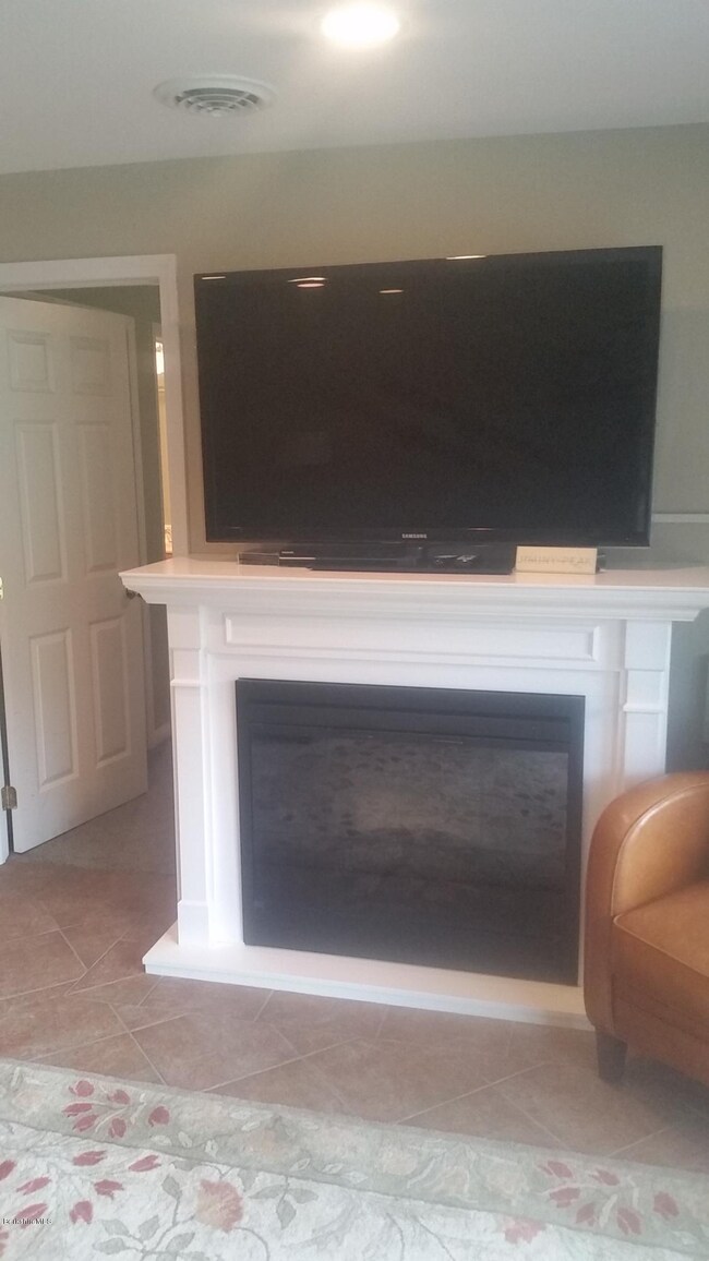 Electric Fireplace and TV