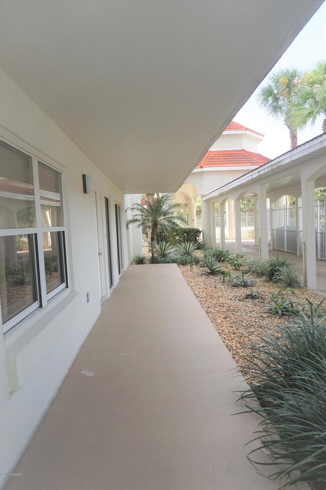Private patio