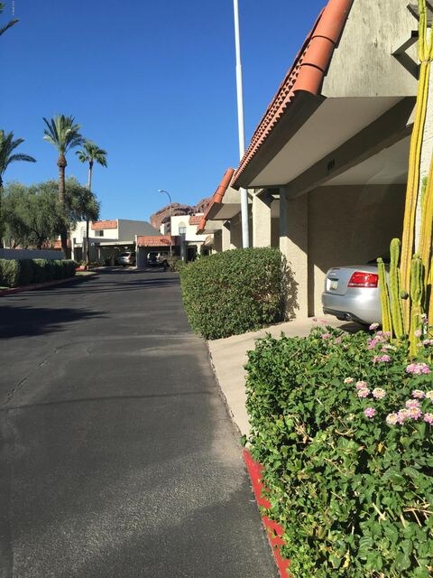 VIEW FROM FRONT SIDE OF HOME