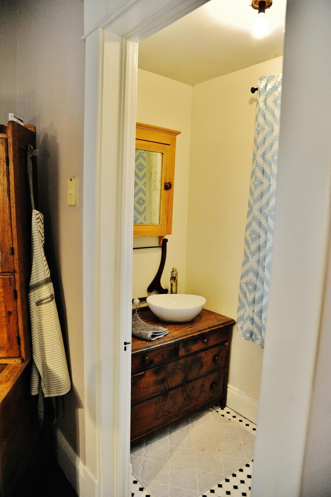 Half Bath off Kitchen