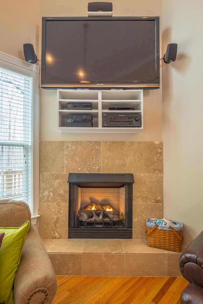 Gas Logs in Great Room