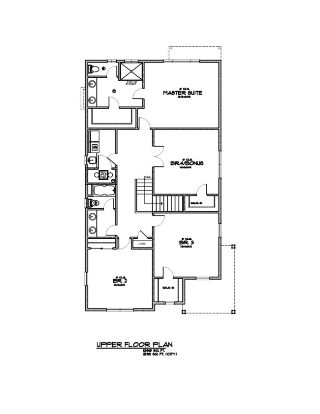 Upper Floor Plan