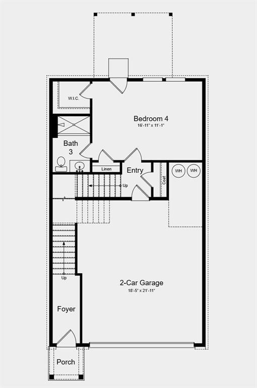 Lower Level Floor Plan