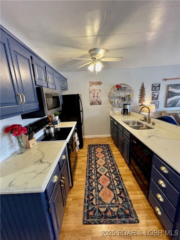 Kitchen with plenty of counter top space.