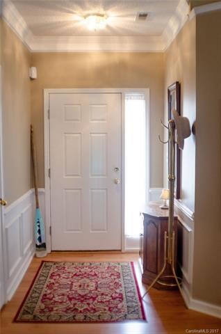 Front entry, wood floors/trim & wood detail