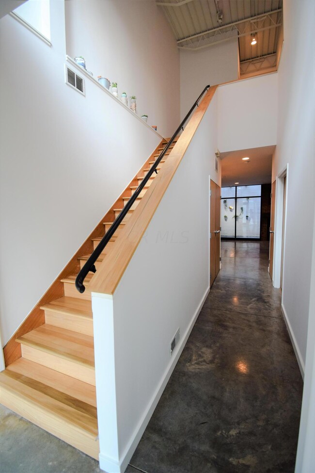 Open stairway