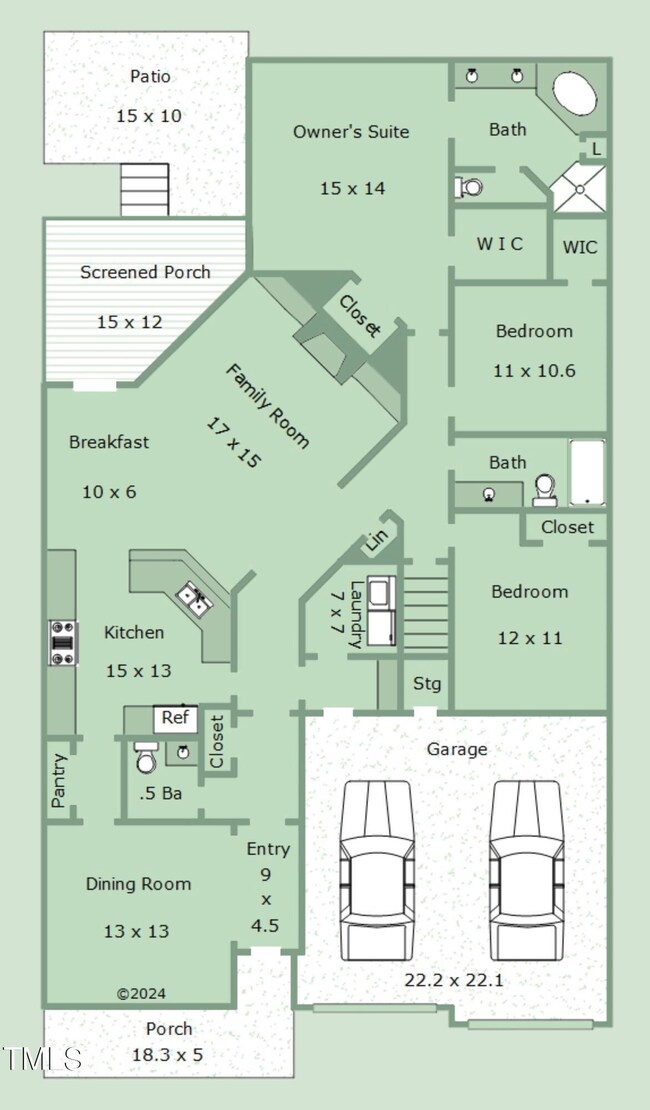 524 Dimock Way | FLOOR PLAN FIRST | HEIM