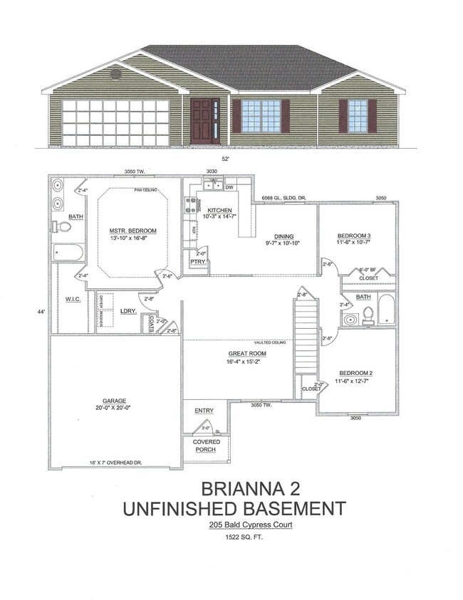 205 Bald Cypress Floor Plan